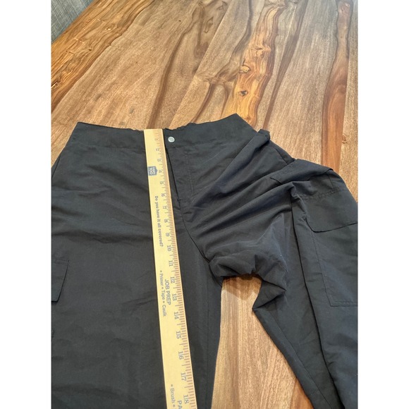 Weissman Wide Leg Cargo Pants Women's Mid Rise Black Dancewear Size SA - Picture 9 of 16